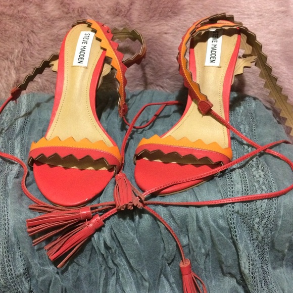 Steven Madden Gladiator Heels - Picture 2 of 8